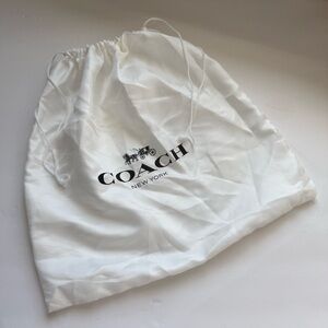 Authentic Coach New York Dust Bag Draw String